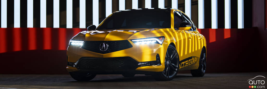 Acura Shows off Styling of its 2023 Integra, in Prototype Form